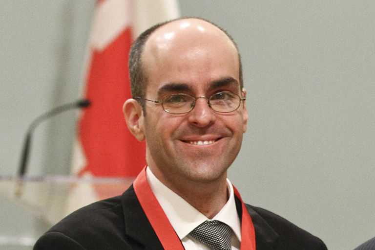 Michel Ducharme, recipient of the 2011 Governor General’s History Award for Scholarly Research