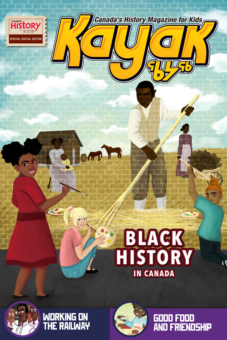 Cover of Kayak Black History issue