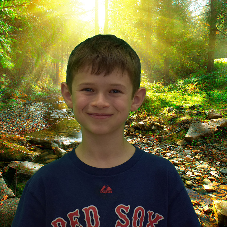 Colour photo of Spencer