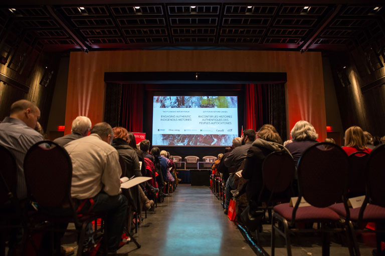 Attendees at the 2016 Canada's History Forum.