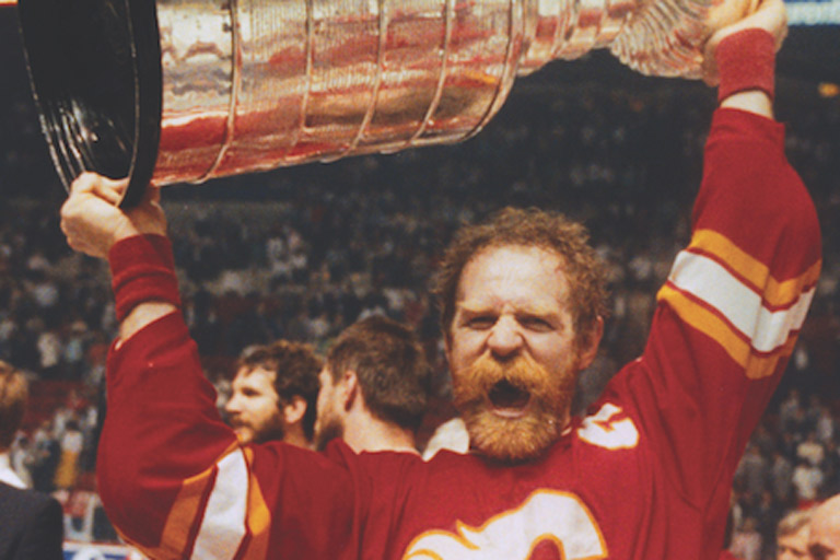 Calgary Flames 1989 Lanny McDonald NHL Stanley Cup championship