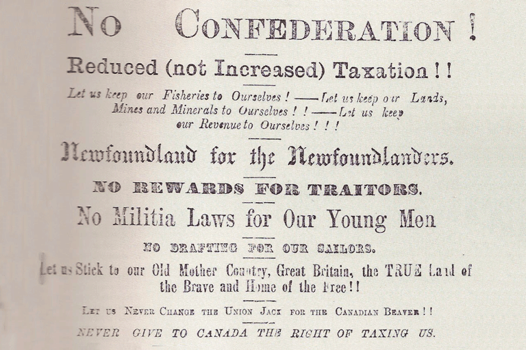Anti-Confederation propaganda
