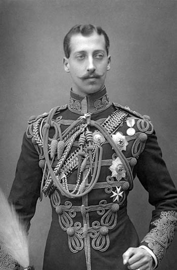 Portrait of Prince Albert Victor