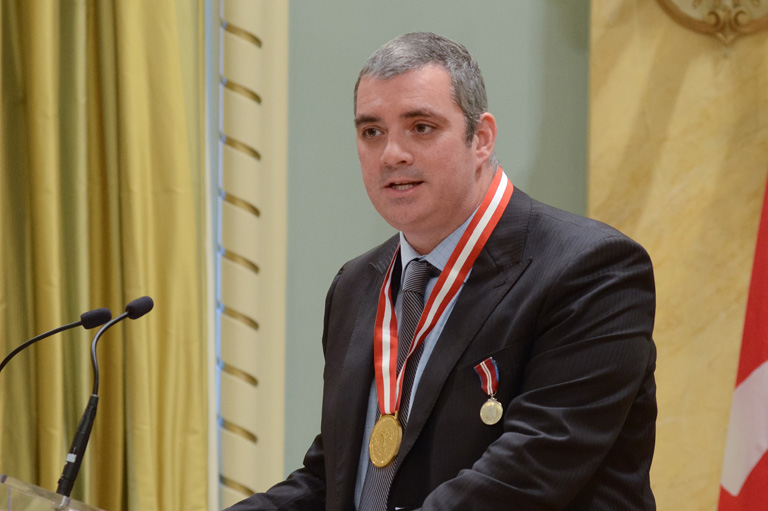 Tim Cook, recipient of the 2013 Governor General’s History Award for Popular Media