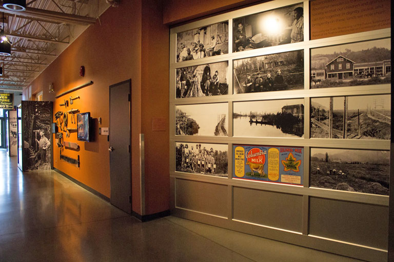 The Voices of the Valley exhibition at the Reach Gallery Museum Abbotsford, recipient of the Governor General's History Award for Excellence in Community Programming