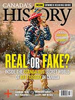 Canada's History cover of June-July 2021 issue featuring Eileen Vollick
