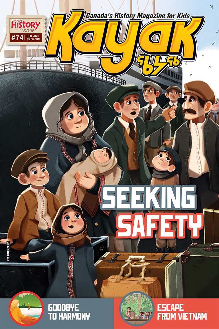 Cover of Kayak Seeking Safety issue
