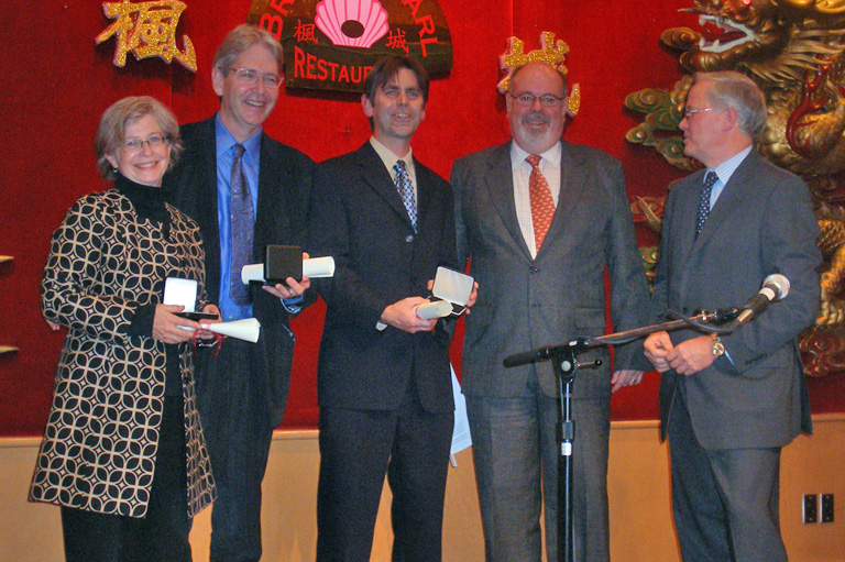 Representatives of the Great Unsolved Mysteries in Canadian History project.