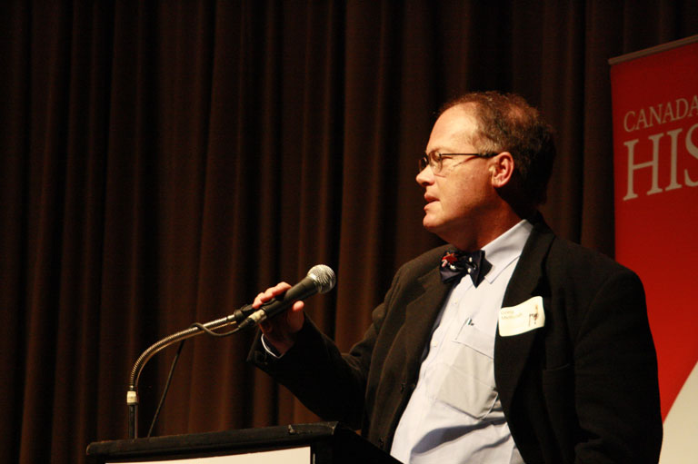 Greg Melleuish presents at the 2010 Canada’s History Forum.
